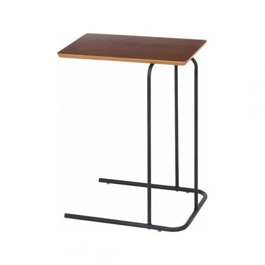 突板サイドテーブル