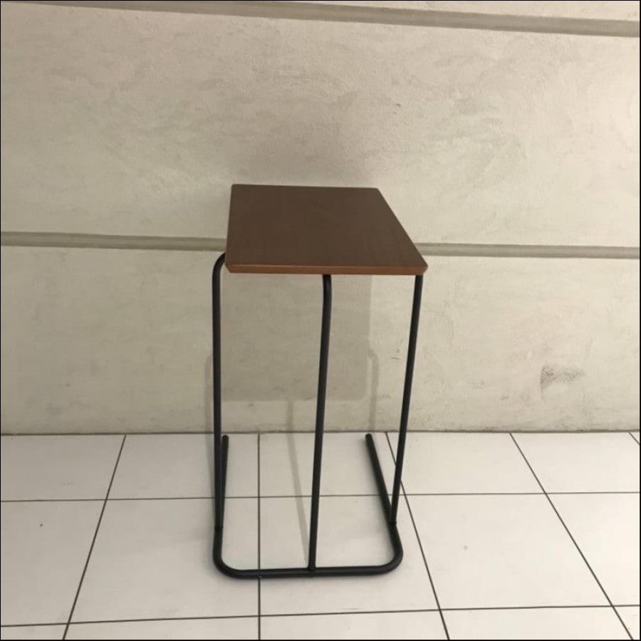 突板サイドテーブル