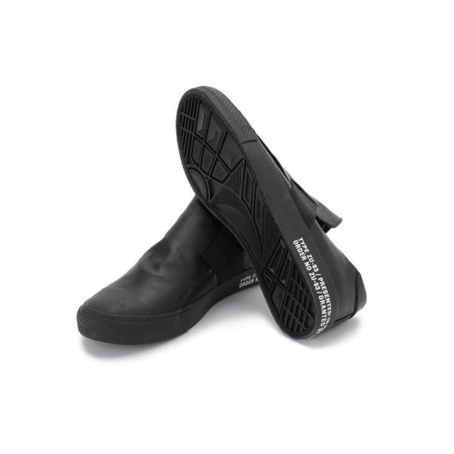 【MEN’S】ベルテッドスニーカー ブラック M