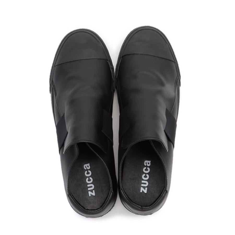 【MEN’S】ベルテッドスニーカー ブラック M