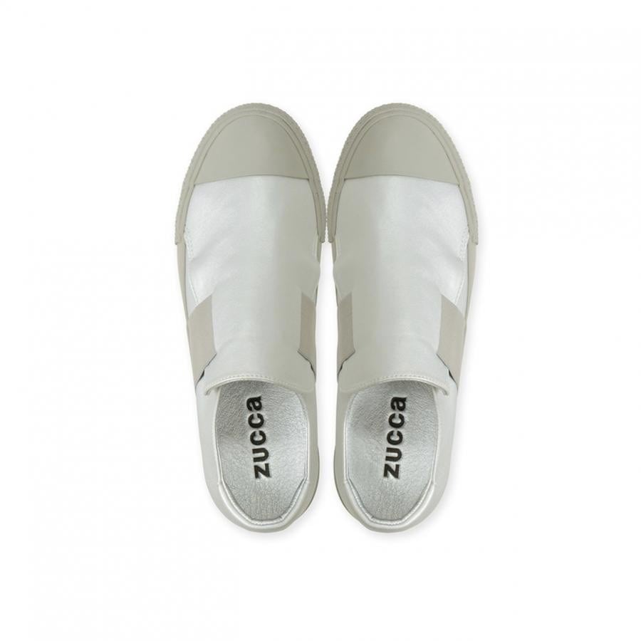 ベルテッドスニーカー ホワイト M