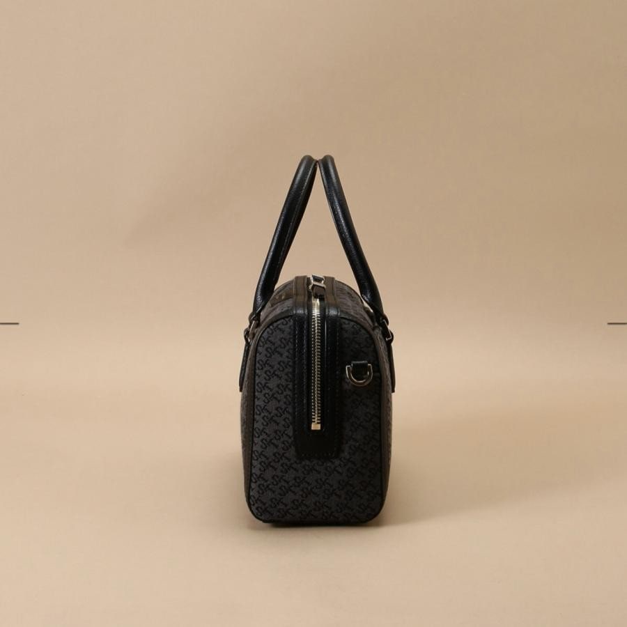 ST Jacquard ボストン オリゾンタール ネイビー