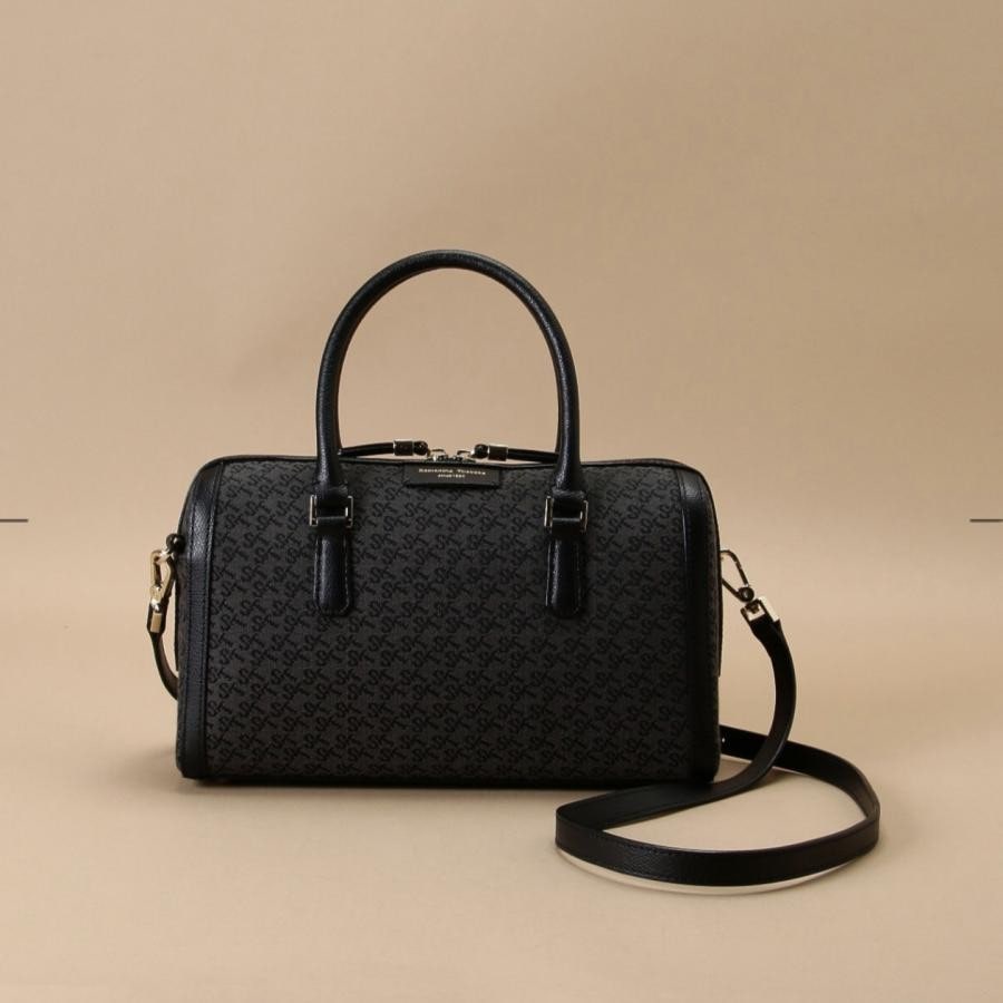 ST Jacquard ボストン オリゾンタール ネイビー