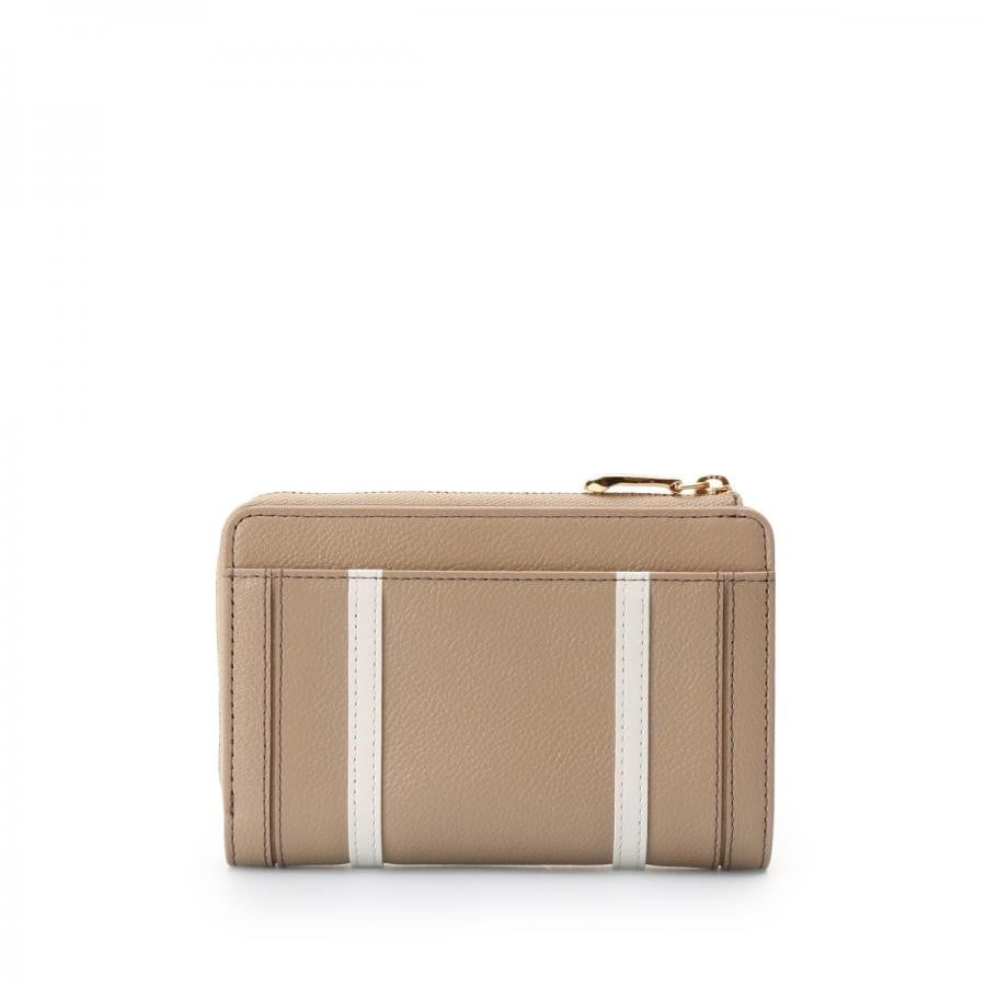 トロッターケースモチーフ 折財布 ブラウン