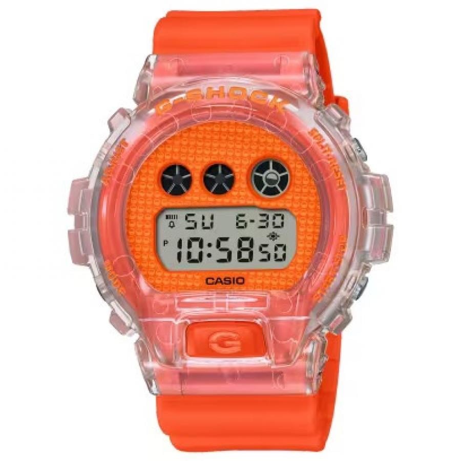 カシオ CASIO G-SHOCK GSHOCK ジーショック DIGITAL6900 SERIES DW-6900GL-4JR  Lucky Dropシリーズ OR 耐衝撃構造（ショックレジスト） 20気圧防水 腕時計 国内正規品 4549526344862 【送料無料 北海道/沖縄/離島除く】
