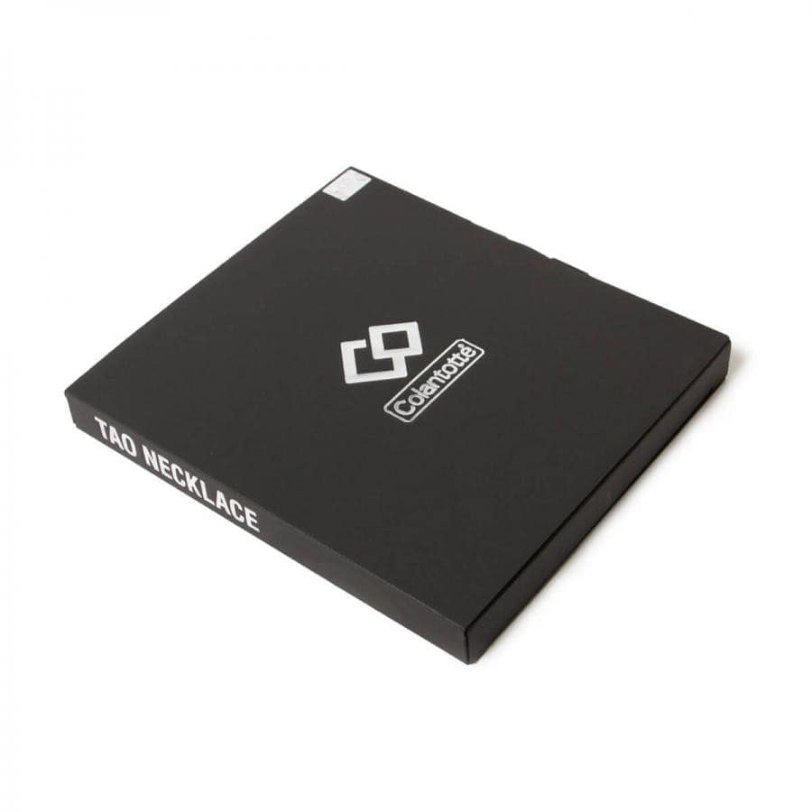 ◆Colantotte コラントッテ  コラントッテ TAO ネックレス スリム AURA mini GDWH Lサイズ ネックレス 磁気ネックレス 医療機器（医療機器認証番号 230AGBZX00077000） 首・肩の血行改善、首のコリ・肩コリに効く 国内正規品【送料無料 北海道/沖縄/離島を除く】 シャンパンゴールド×ホワイトラメ L