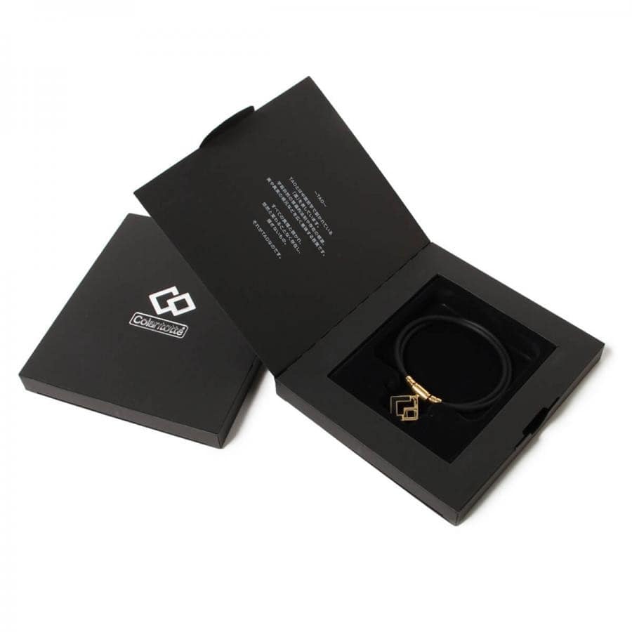 ◆Colantotte コラントッテ  コラントッテ TAO ネックレス スリム AURA mini GDWH Lサイズ ネックレス 磁気ネックレス 医療機器（医療機器認証番号 230AGBZX00077000） 首・肩の血行改善、首のコリ・肩コリに効く 国内正規品【送料無料 北海道/沖縄/離島を除く】 シャンパンゴールド×ホワイトラメ L