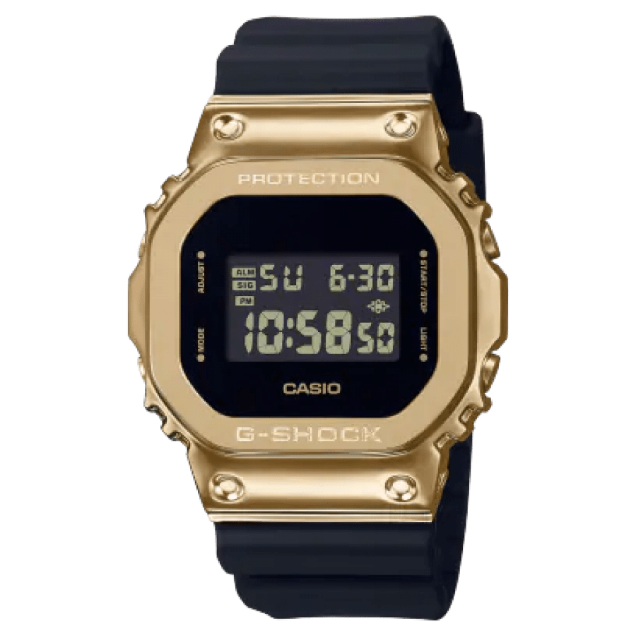 カシオ CASIO G-SHOCK ジーショック DIGITAL 5600 SERIES GM-5600G-9JF 耐衝撃構造（ショックレジスト）  ゴールドIP加工 GOLD 腕時計 国内正規品 4549526325977 【送料無料 北海道/沖縄/離島を除く】