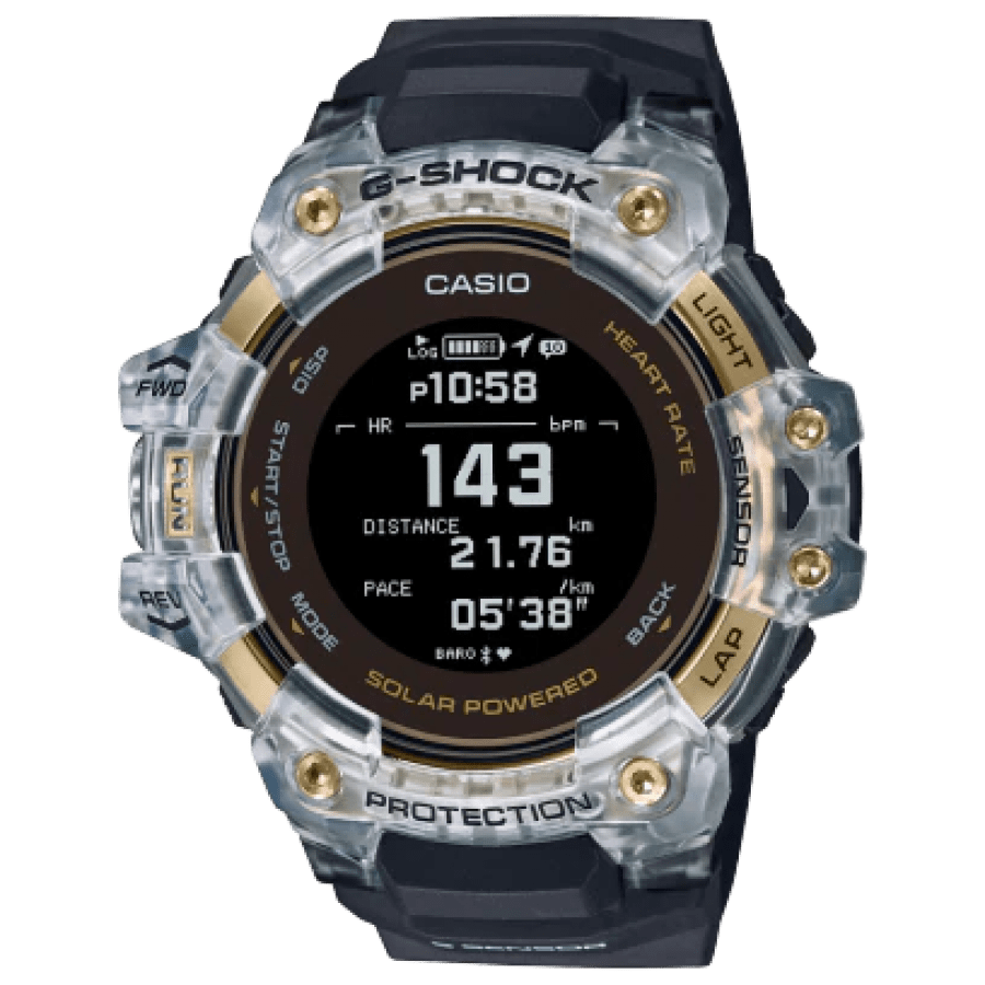 カシオ　G-SHOCK G-SQUAD ソーラー　GBD-H1000 GPS搭載 GBDH1000-1 | Digital Heart Rate GPS Men's Watch G-SHOCK | CASIO