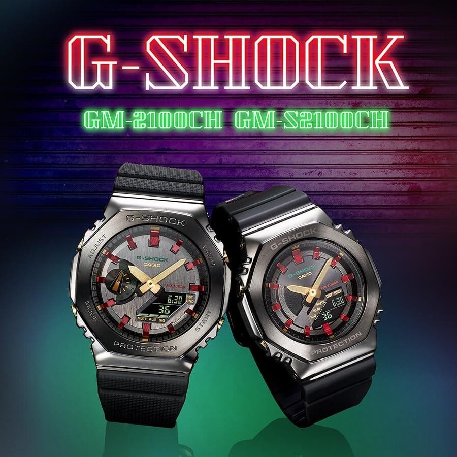 カシオCASIO G-SHOCK GSHOCK ジーショック GM-S2100CH-1AJF 腕時計