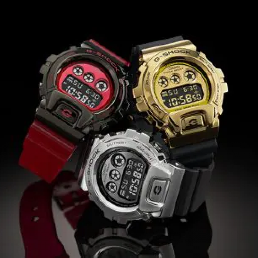 カシオ CASIO G-SHOCK GSHOCK ジーショック GM-6900-1JF メタルベゼル ...