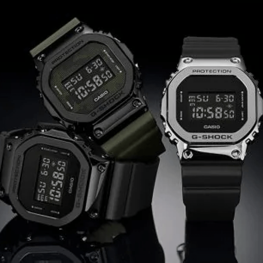 カシオ CASIO G-SHOCK ジーショック GM-5600B-1JF メタルベゼル ORIGIN