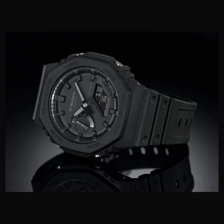 G-SHOCK ジーショック  GA-2100-1A1JF カシオ 腕時計 カーボンコアガード構造 デジタル・アナログコンビネーションモデル 人気八角形ベゼル 国内正規品【送料無料 北海道/沖縄/離島を除く】 1A1JF(BLK) FREE