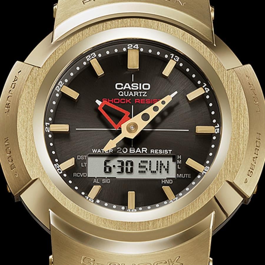 カシオ CASIO G-SHOCK ジーショック AWM-500GD-9AJF ソーラー充電システム（タフソーラー）  電波時計（マルチバンド6）針退避機能 アナログデジタルコンビネーションモデル 腕時計 国内正規品【送料無料 北海道/沖縄/離島除く】