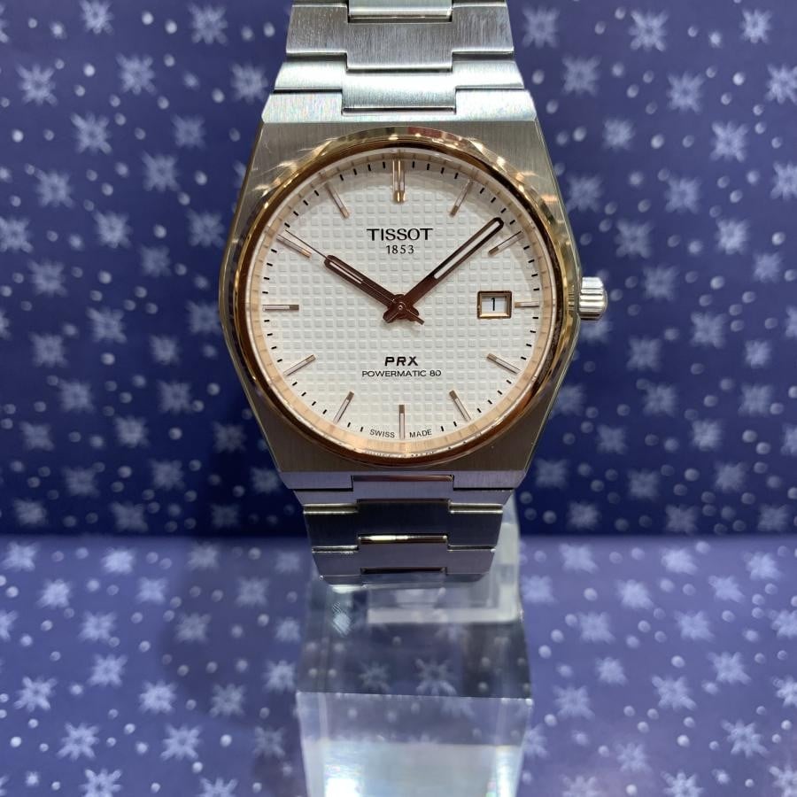 TISSOT】PRX パワーマティック80 T1374072103100 自動巻 メンズ