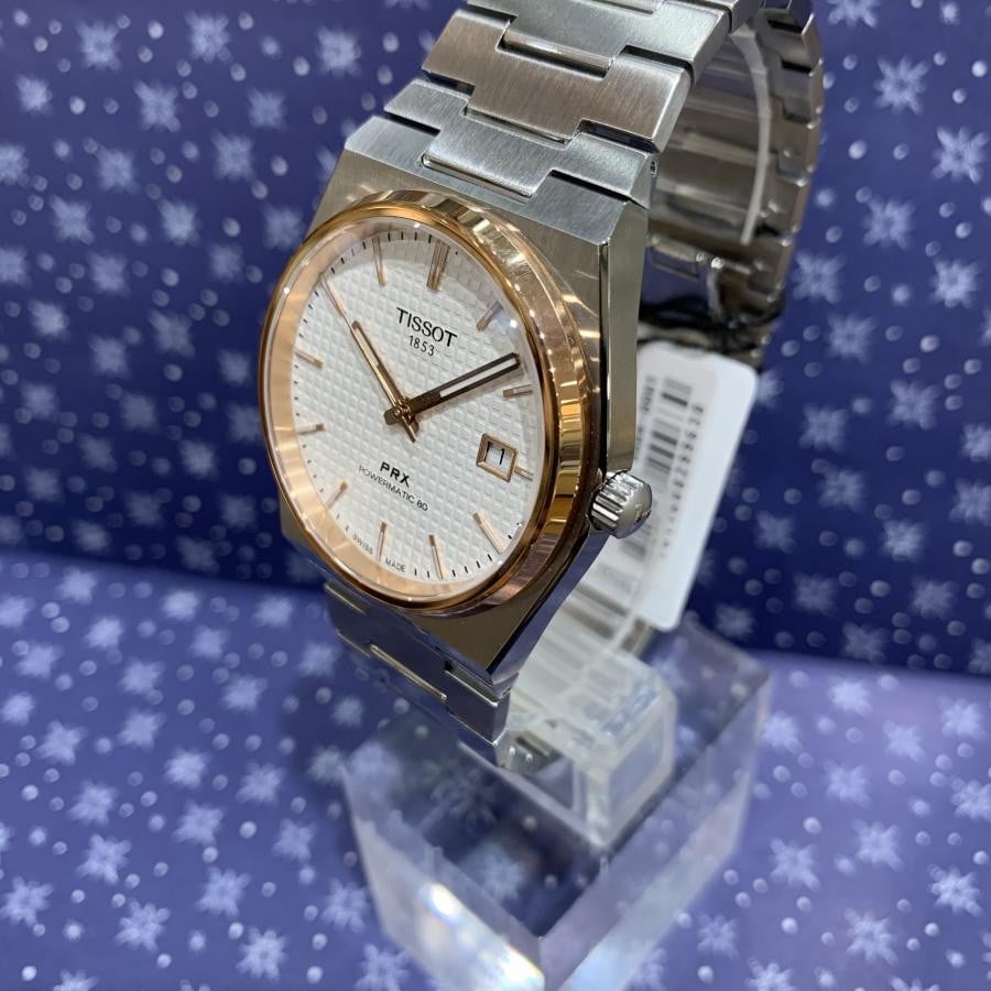 TISSOT】PRX パワーマティック80 T1374072103100 自動巻 メンズ