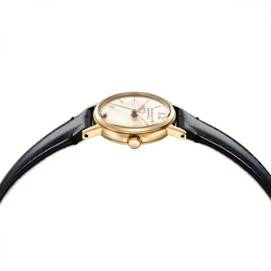 MARGARET HOWELL idea】 DATE / LEATHER STRAP LIMITED EDITION BK2