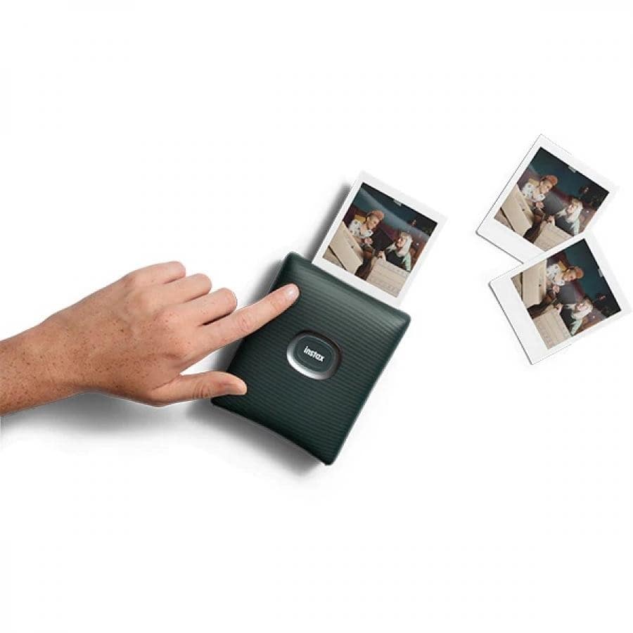 【送料無料★12時までのご注文で即日出荷★】富士フイルム FUJIFILM INS SQ LINK GREEN [スマートフォン用プリンター チェキ INSTAX SQUARE Link ミッドナイトグリーン] ミッドナイトグリーン