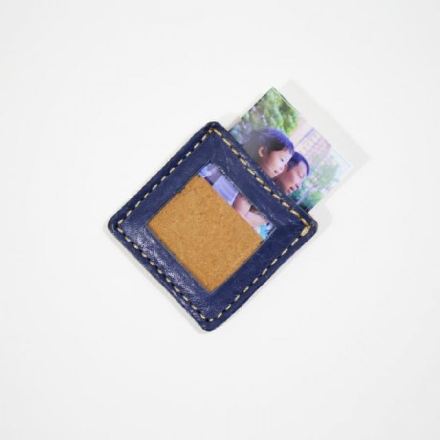 ◆12時までのご注文で即日出荷！◆  monogram  ましかくレザーミニフォトフレーム （キーホルダー）レッド レッド