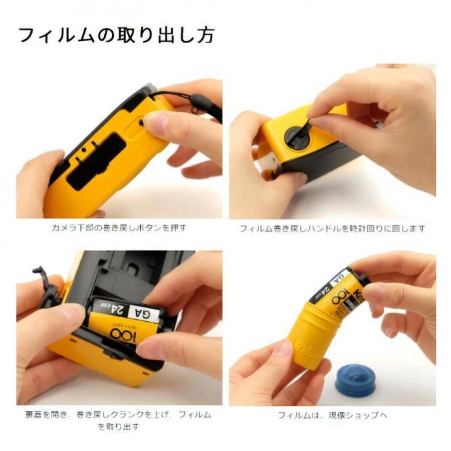 【SALE★12時までのご注文で即日出荷！】KODAK（コダック） M38 フィルムカメラ・フィルム交換できます！ ブルー ブルー