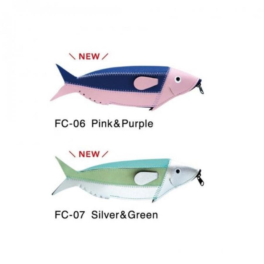 フィッシュケース(FISH CASE)/小物入れ・ペンケース・メガネケース   Silver Silver