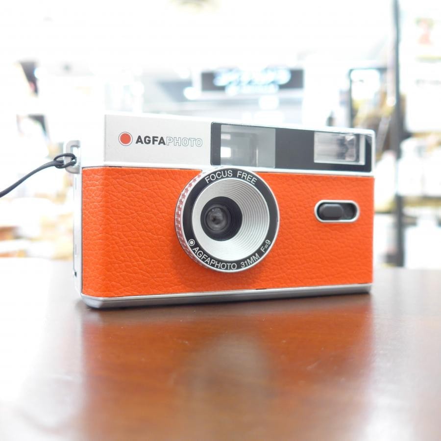 【SALE★★12時までのご注文で即日出荷★】AGFA Photo Camera 35mmフィルムカメラ  レッド レッド