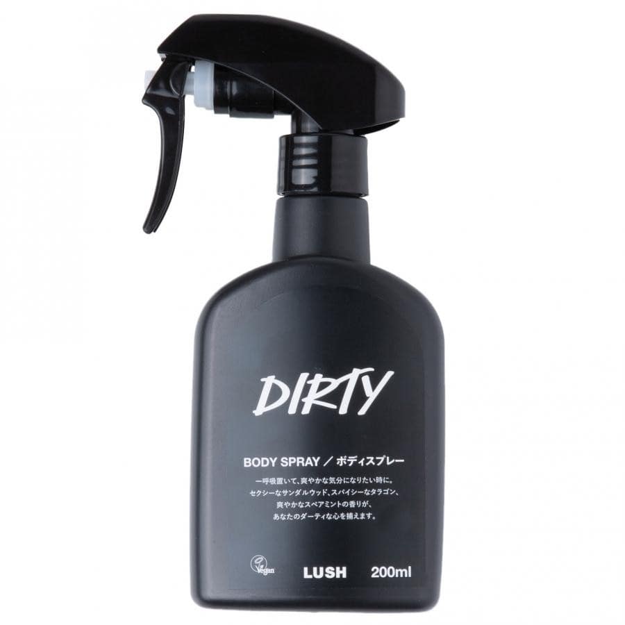 LUSH  Dirty ボディスプレー
