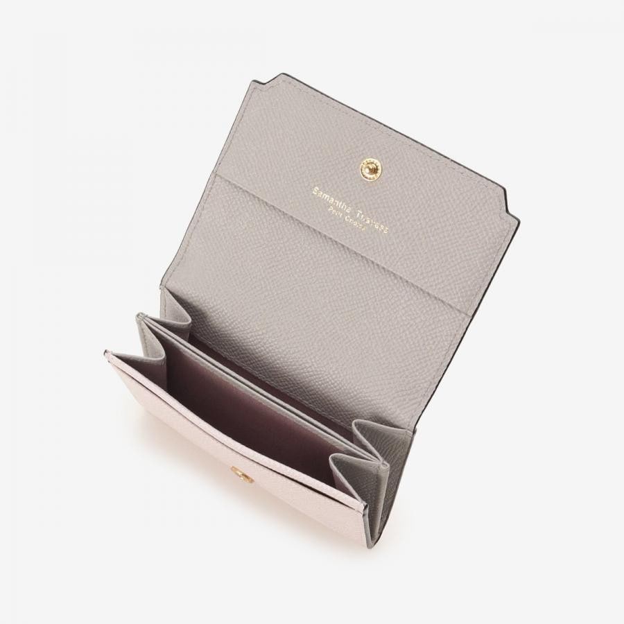 インサイドバイカラー カードケース　ピンク