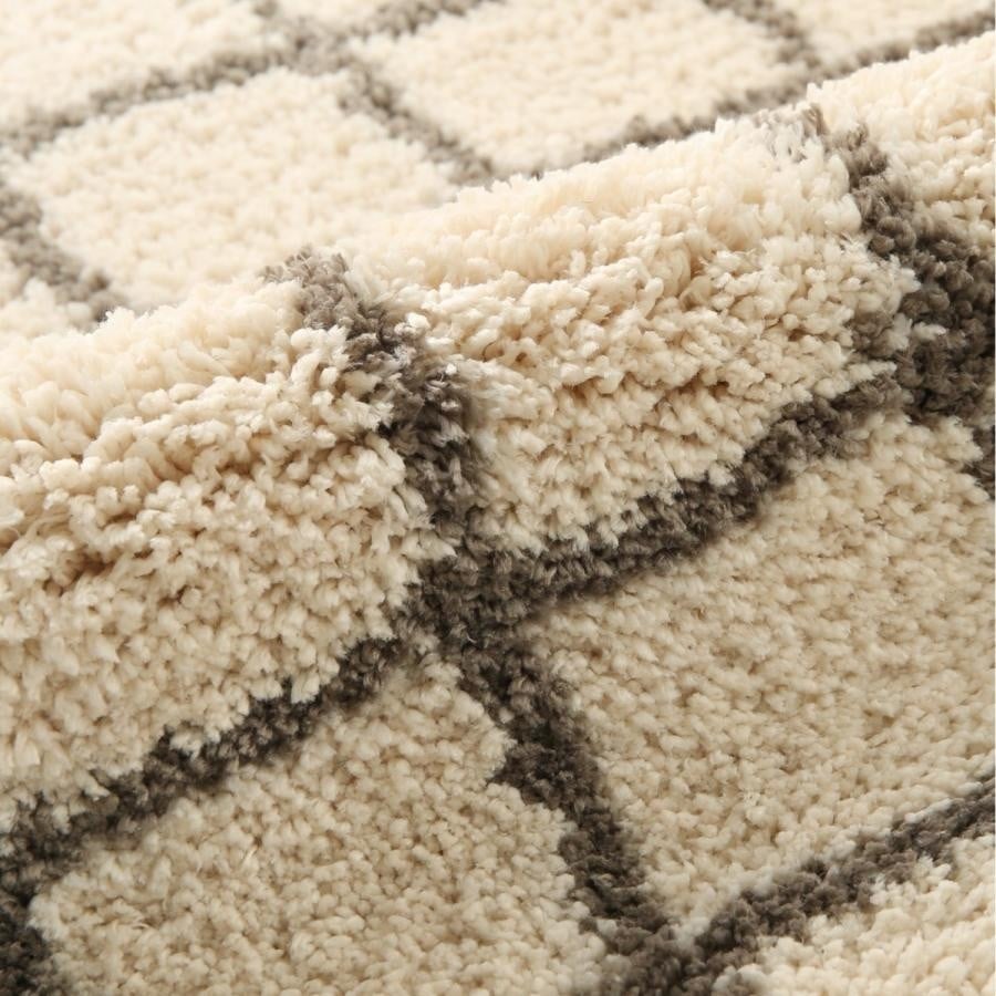 GRID MAT 50x70 グリッド マット ナチュラル　013 ナチュラル