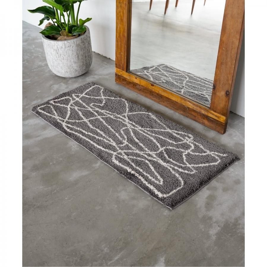 FERNERO RUG 50x120 フェルネロラグ グレー 013