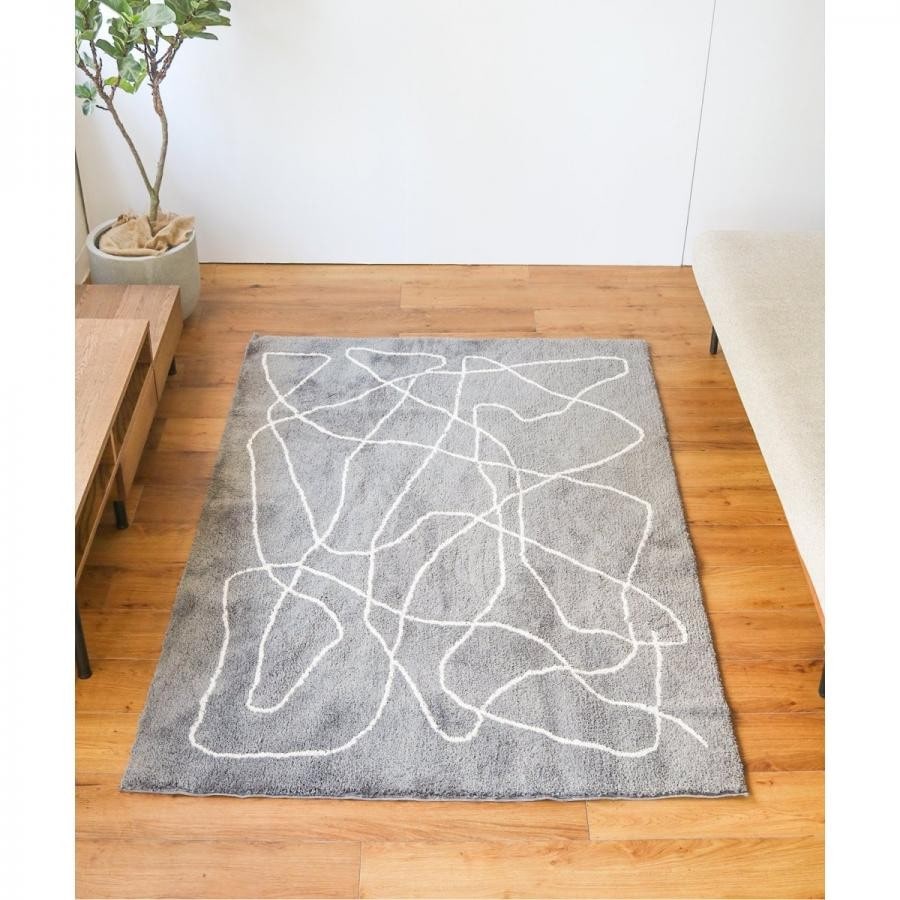 FERNERO RUG 200x250 フェルネロラグ グレー 013 グレー