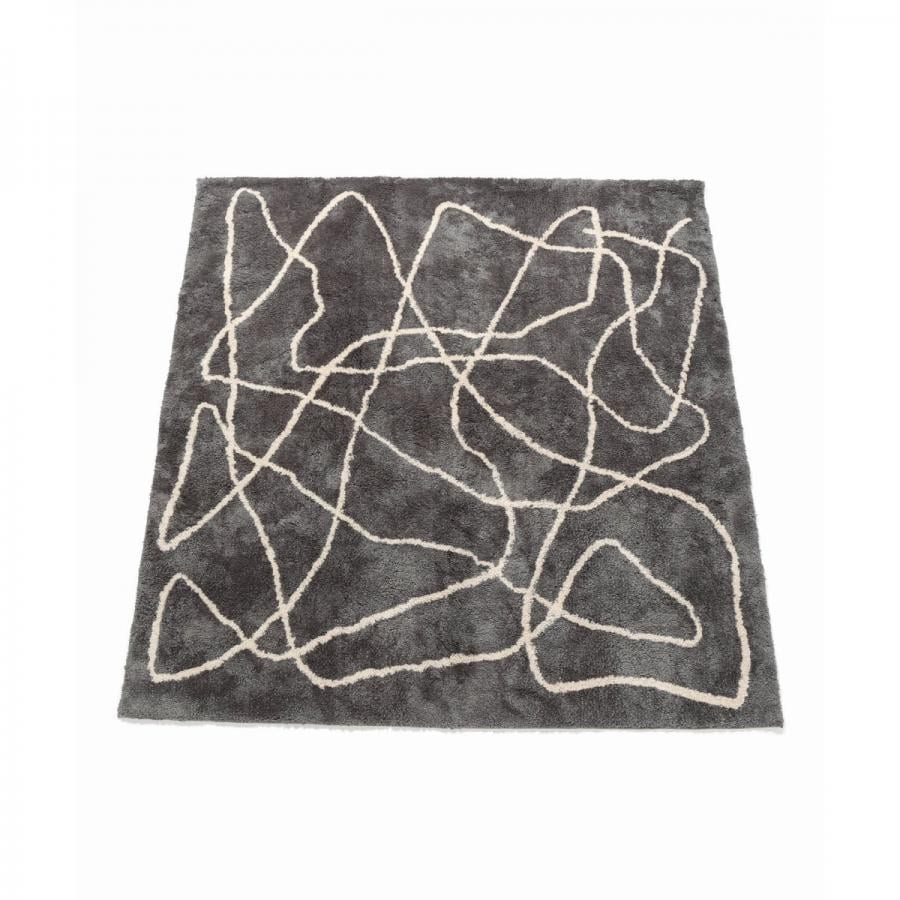 FERNERO RUG 200x200 フェルネロラグ グレー  013 グレー