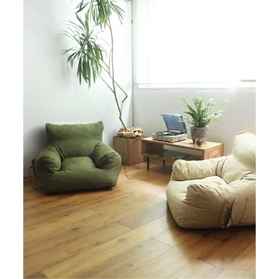 ［OUTPUT LIFE］compression garden sofa コンプレッションガーデンソファ 自動膨張式  023 カーキ