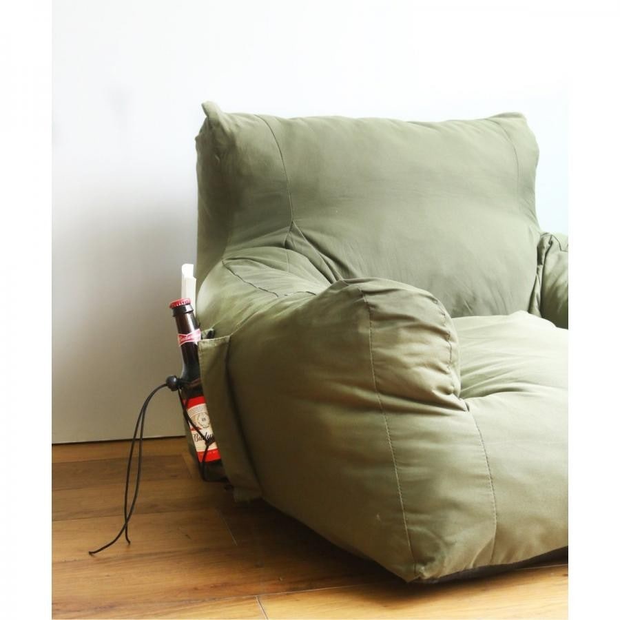 ［OUTPUT LIFE］compression garden sofa コンプレッションガーデンソファ 自動膨張式  023 カーキ