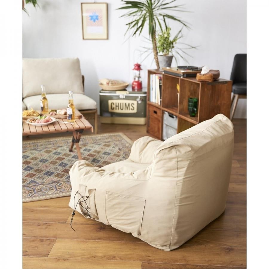 ［OUTPUT LIFE］compression garden sofa コンプレッションガーデンソファ 自動膨張式  023 カーキ