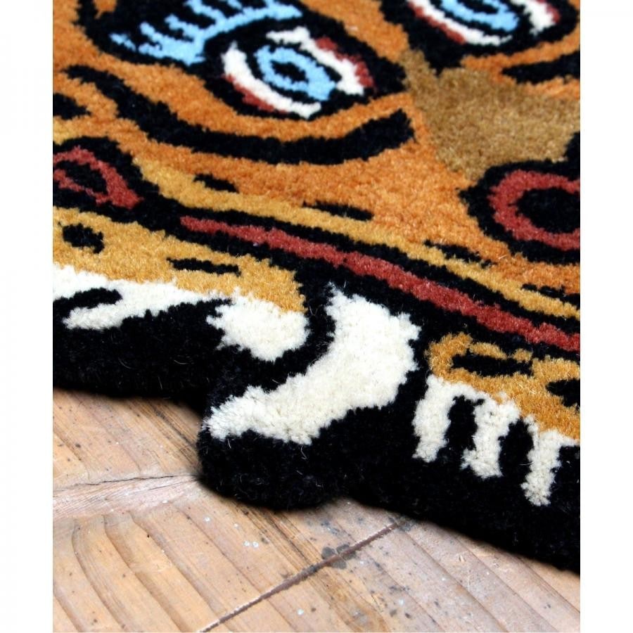 TIBETAN TIGER RUG S チベタンラグ 013