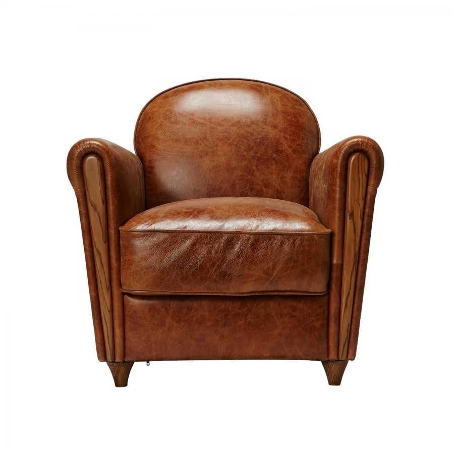 OAKS CLUB CHAIR (crack)  オークスクラブチェア  700