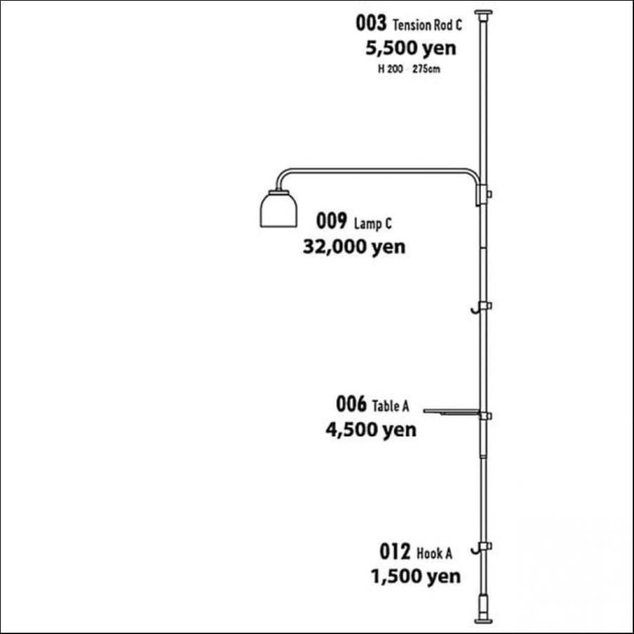 DRAW A LINE 012 Hook A｜ ジャーナルスタンダード ファニチャー｜福岡