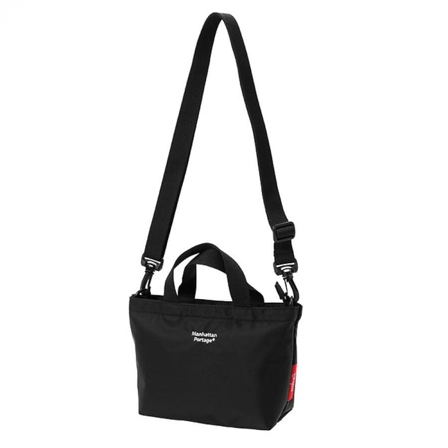 Micro Portage Tote Bag Matte Twill Black XS