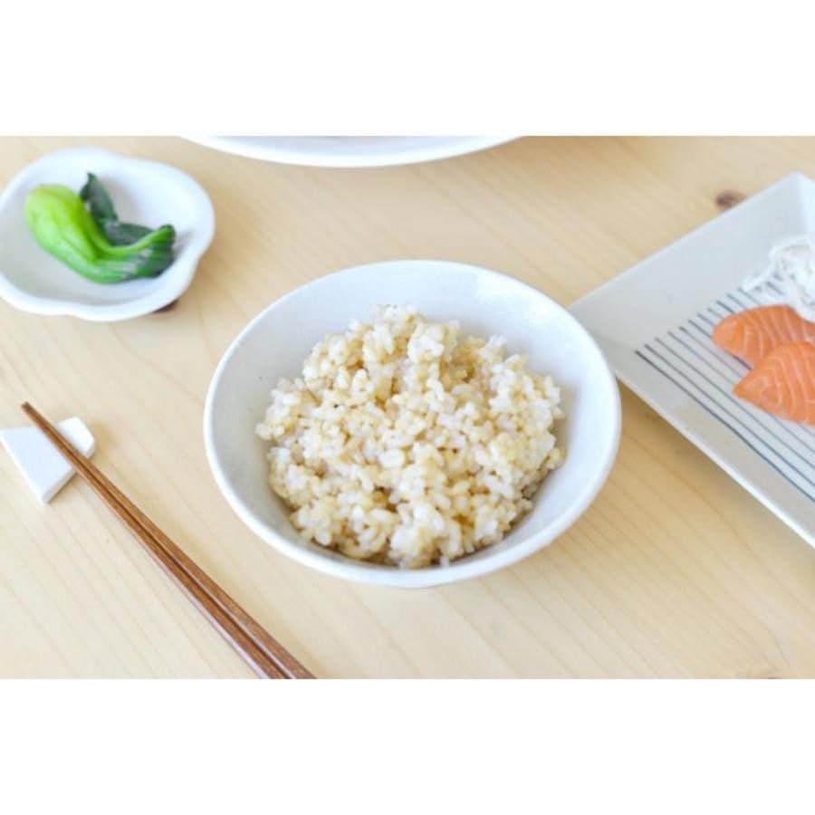 ご飯茶碗 小 / 東屋 09 白  志野釉
