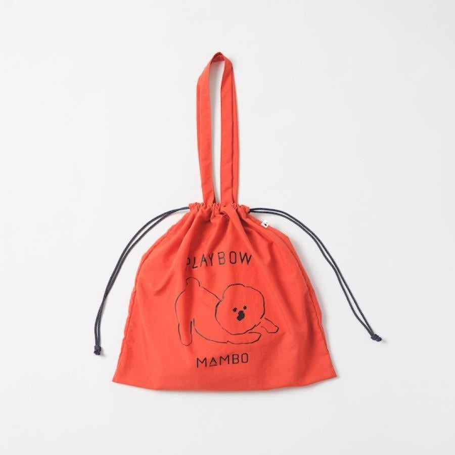 MAMBO PLAYBOW ナイロン巾着トート / DO Original 64  ｻｯｸｽ