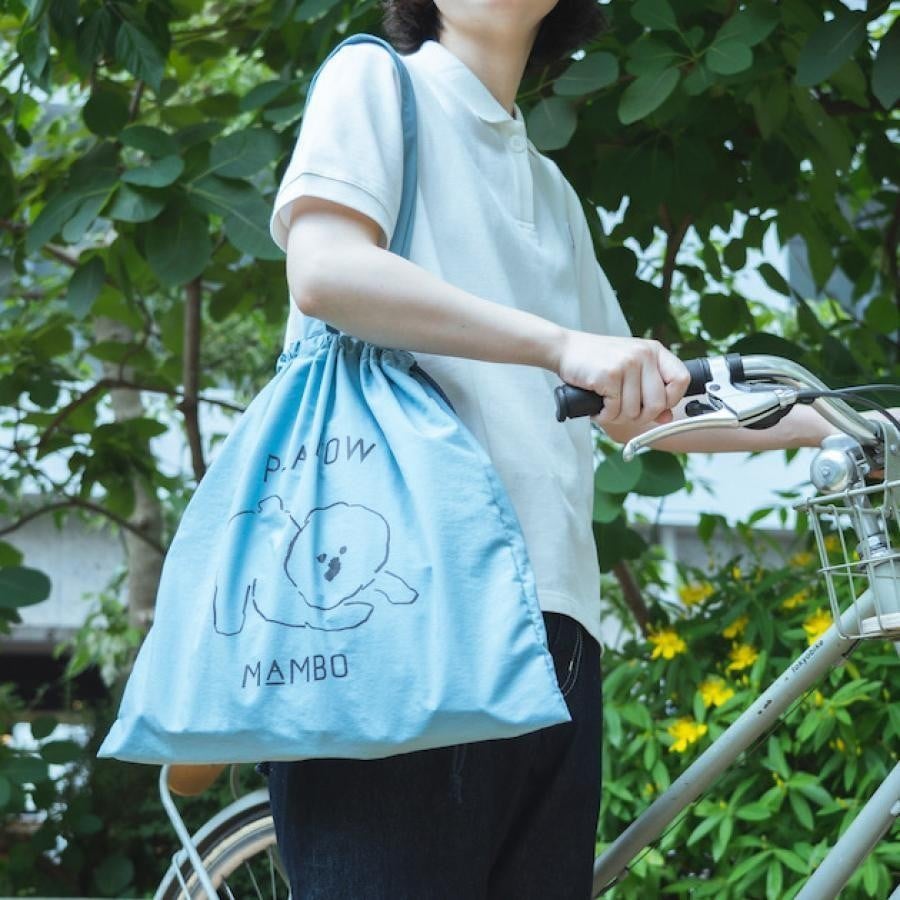 MAMBO PLAYBOW ナイロン巾着トート / DO Original 64  ｻｯｸｽ