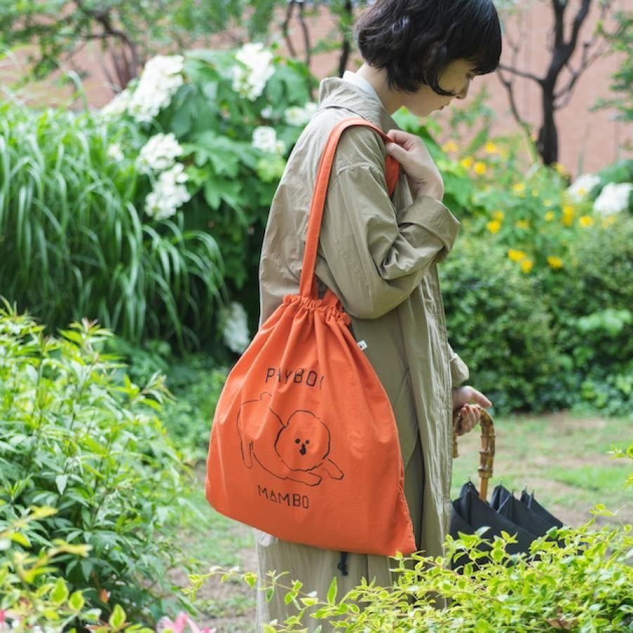 MAMBO PLAYBOW ナイロン巾着トート / DO Original 64  ｻｯｸｽ