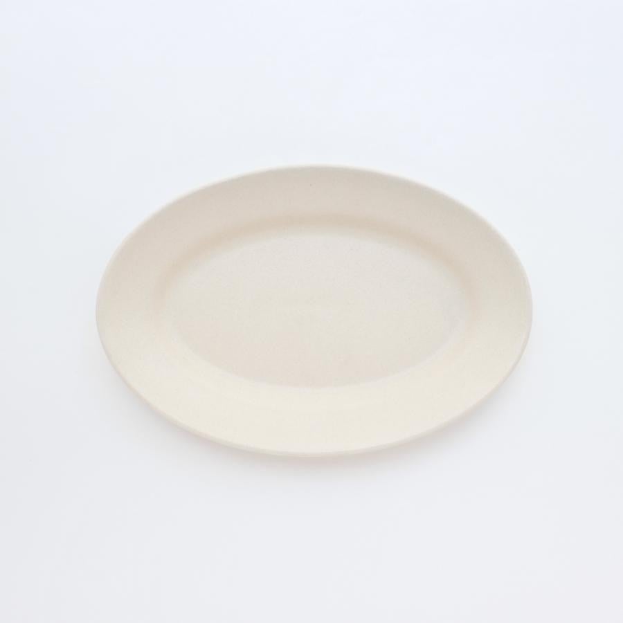 信楽オーバル24cm / Homeland 白