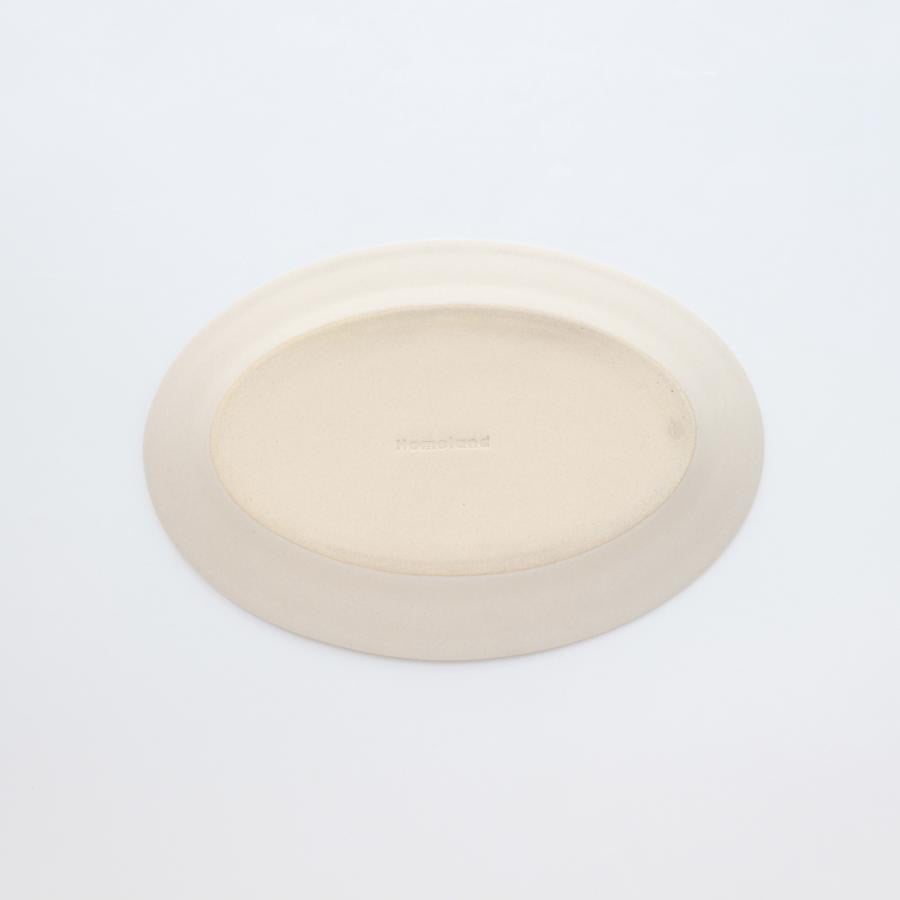 信楽オーバル24cm / Homeland 緋色