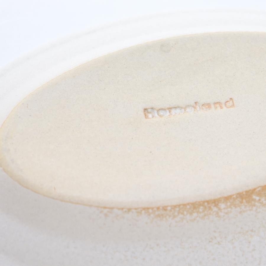 信楽オーバル20cm / Homeland 緋色