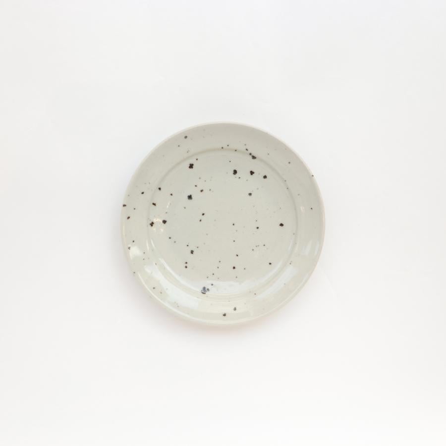 信楽丸皿18cm / Homeland 緋色