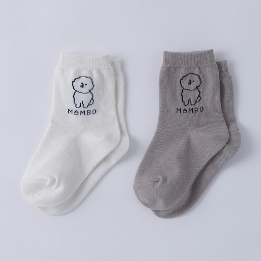 MAMBO ソックス キッズ用 13-15cm / DO Original 09 ホワイト