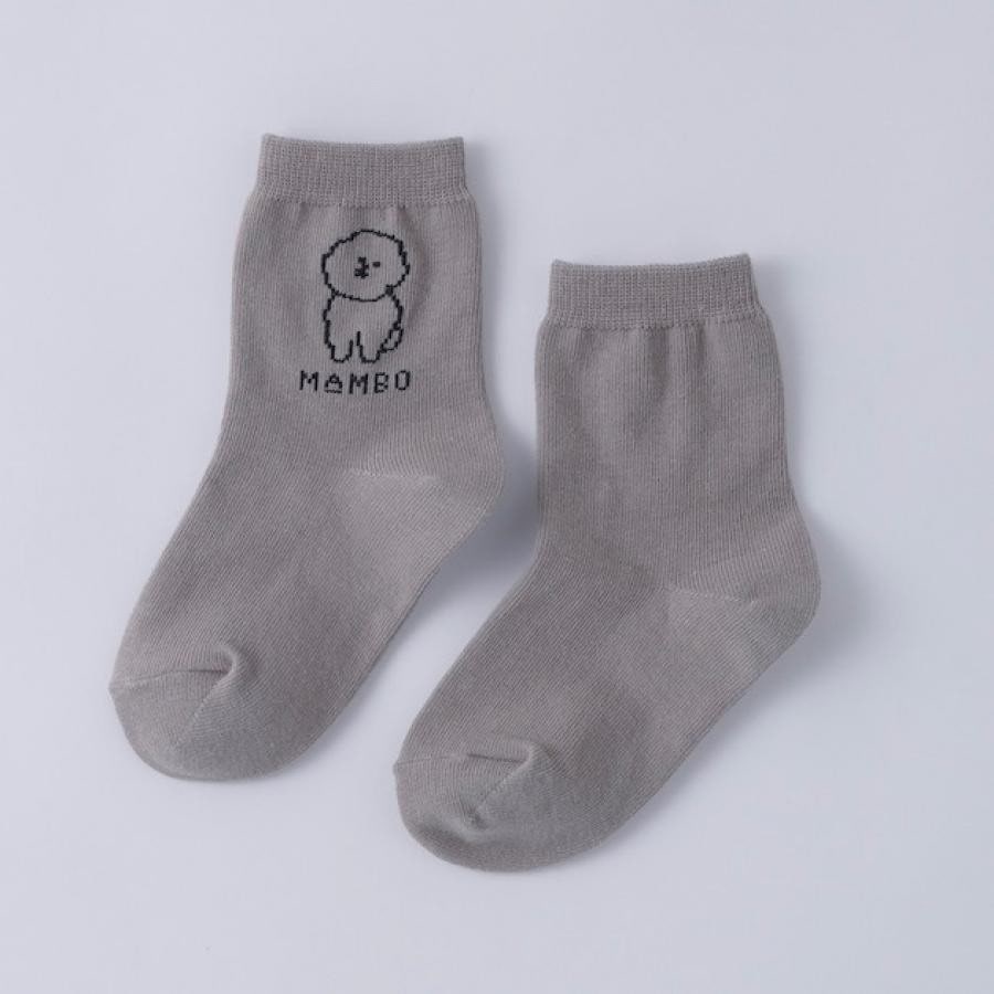 MAMBO ソックス キッズ用 13-15cm / DO Original 29 グレー