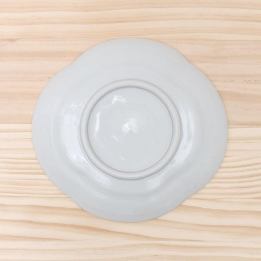 白磁 木瓜皿 大 / 九谷青窯